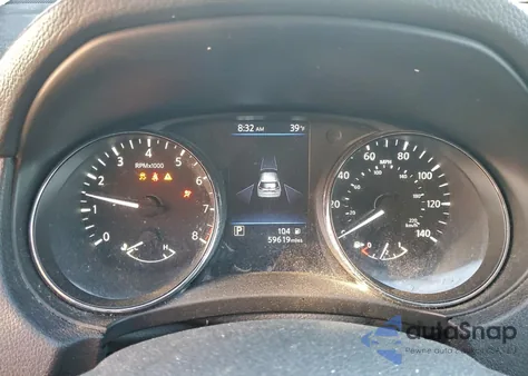 2019 Nissan Rogue S z USA, uszkodzony, nr VIN 5N1AT2MV7KC818402